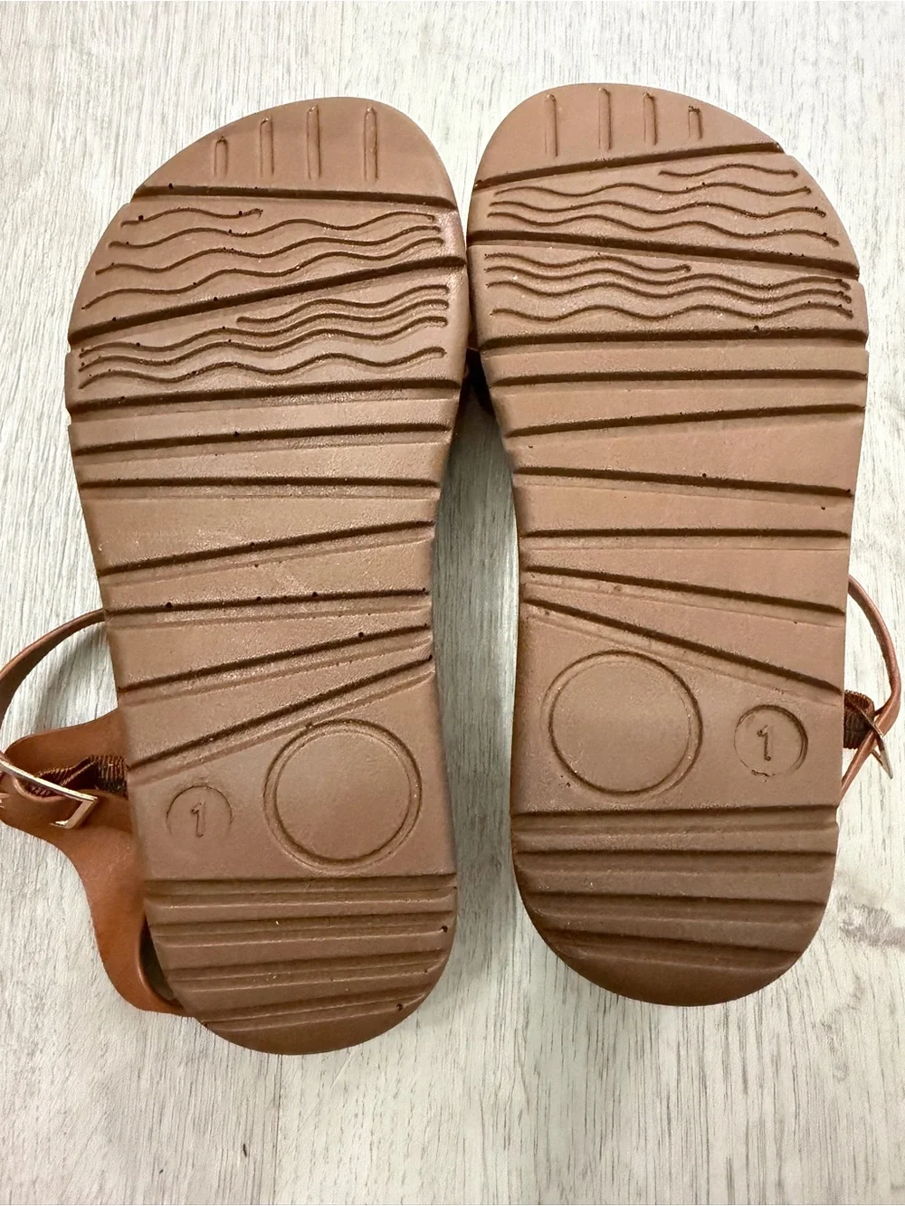 Classic Brown Strappy Sandals